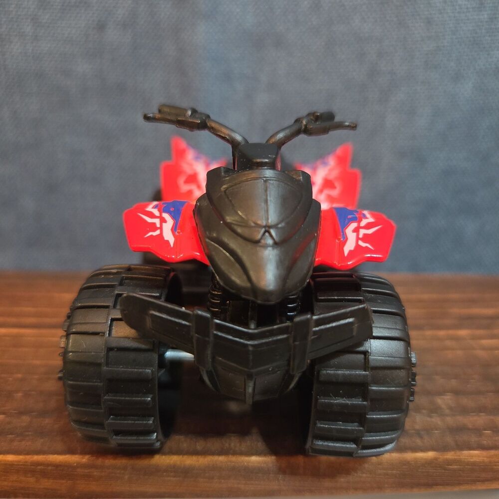 Greenbrier Toy ATV 4-Wheeler Red Plastic Quad Dirt Bike